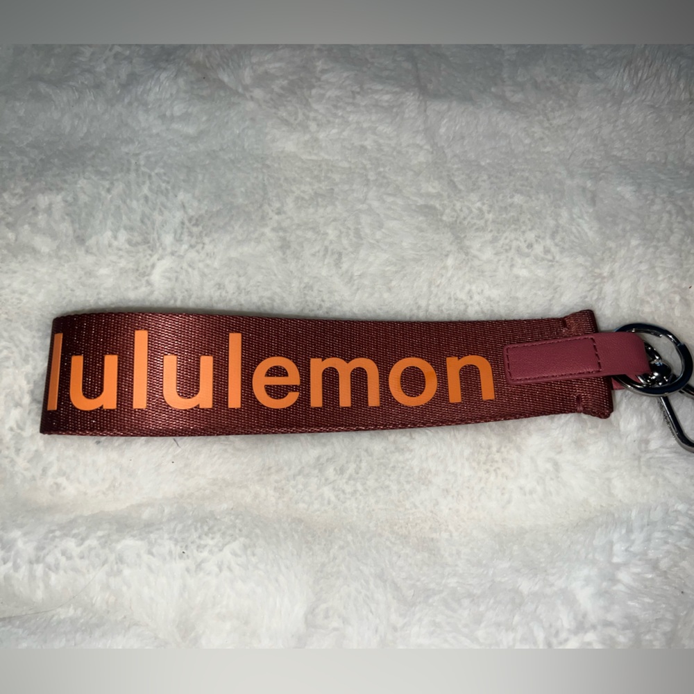 Lululemon never lost keychain